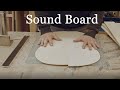 Guitar Building: A different way of gluing the classical guitar sound board