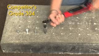 FL Fasteners Steel Test