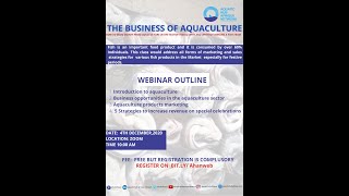 THE BUSINESS OF AQUACULTURE