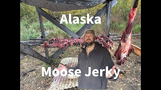 How to Make Alaska Moose Jerky | With Chevie Roach in Shageluk, Ak