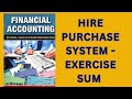 7. Hire purchase system - Reddy and Murthy Exercise sum (interest calculation)