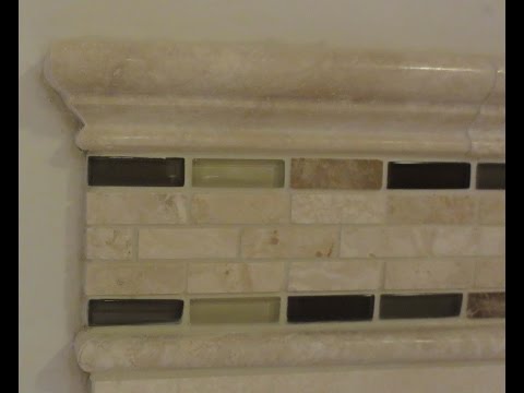 Tip to make an end piece for chair rail and pencil borders. Tip to make an end piece for chair rail and pencil borders.