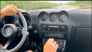 Test driving 1977 Datsun 280z.