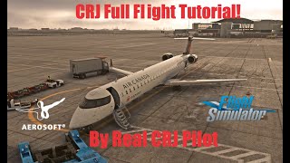 Have you been flying the CRJ wrong? Ultimate CRJ Tutorial #aviation aviation #msfs2020