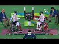 車いすフェンシング イタリア対中国 女子個人フルーレ準決勝 リオ2016パラリンピック