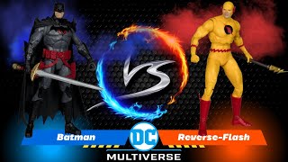 McFarlane Toys DC Multiverse - Batman \u0026 Reverse Flash!!! (FLASHPOINT)