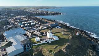 Kinnaird head in Aberdeenshire Scotland