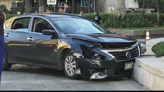 Pedestrian struck by car near Prince Waikiki Hotel