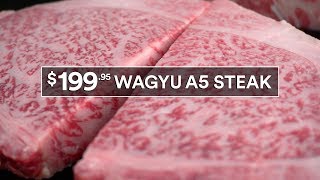 How to Grill $199 Steak - Japanese Miyazaki Wagyu A5