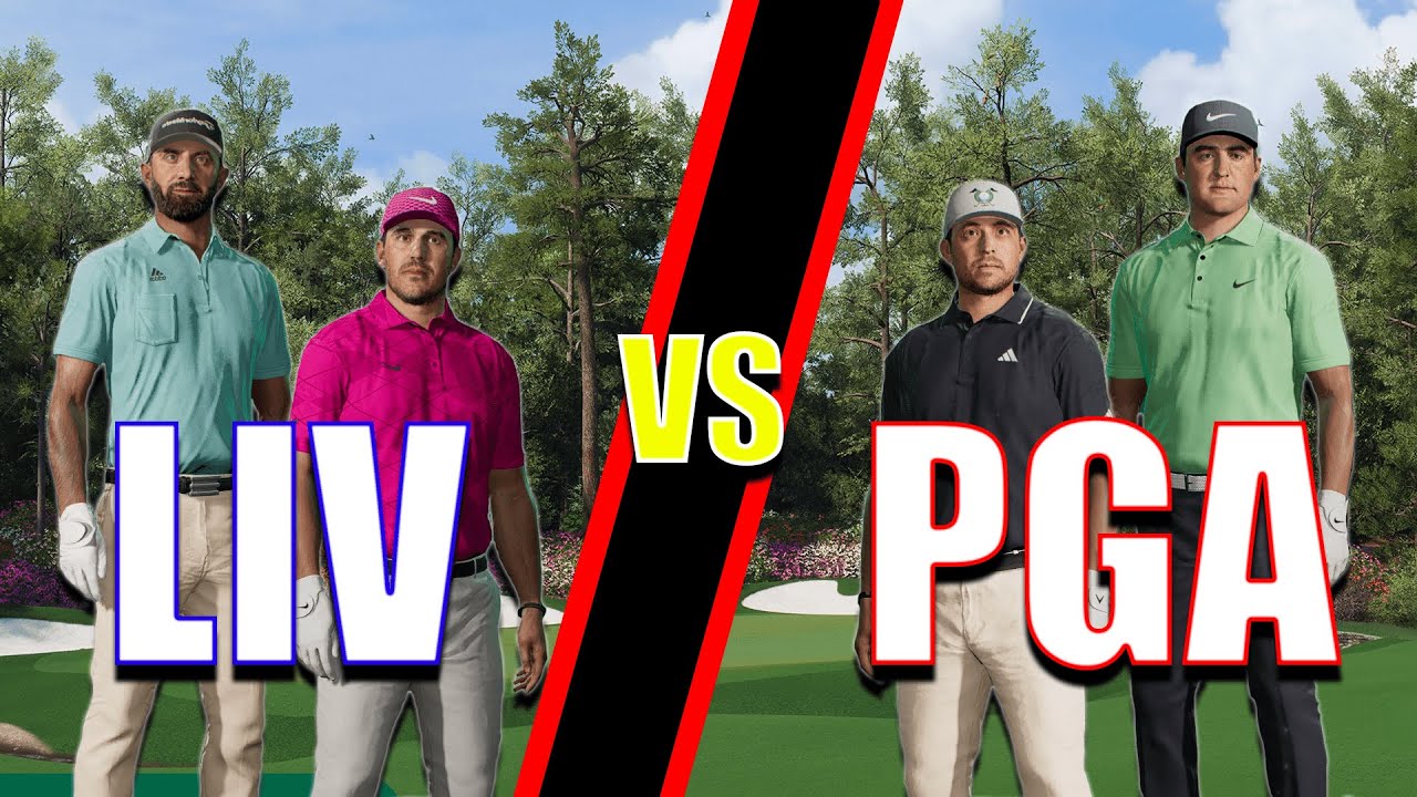 EA SPORTS PGA TOUR - The Masters - LIV VS PGA!! | PC Gameplay - YouTube