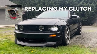 How I Replaced My Clutch for the First Time (2006 Ford Mustang GT)