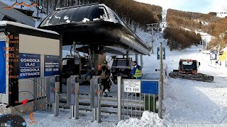 [4K] Skiing Kopaonik, Bela Reka from Top of New Gondola Brzeće - Mali Karaman, Serbia, GoPro HERO10