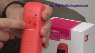 Telekom Speedphone 10 - Video Vorstellung und Einrichtung