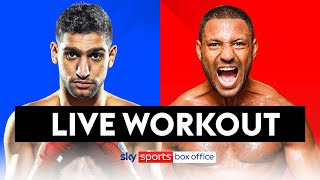 AMIR KHAN VS KELL BROOK! 👊🏻💥 | LIVE OPEN WORKOUT