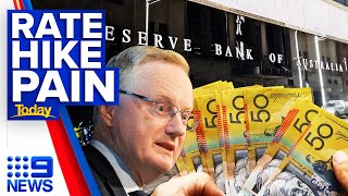 RBA forecast to announce sixth consecutive interest rate hike today | 9 News Australia