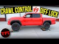 What Is Better: Toyota Crawl Control OR Differential Lock? TFLslip Test