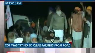 Cop held hostage by agitating farmers in Tarn Taran dies