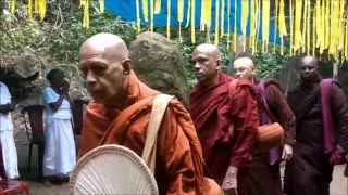 Senior Monks And Bhante Pannasobhana Arriving At a Forest Monastery in Sri Lanka