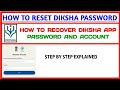 HOW TO RECOVER DIKSHA ACCOUNT AND PASSWORD