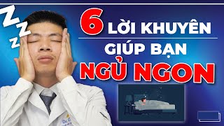 GOOD HEALTH - 6 Tips to Help You Sleep Better at Night | Dr. Ngoc