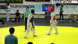 2012실업최강전 준결승 남자-74kg 김제진(전주시청)vs이종승(강화군청)