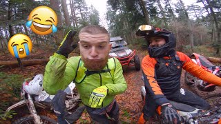 LE FOU RIRE ILLIMITÉ EN ENDURO ! LA SORTIE LA PLUS DRÔLE DE MA VIE 😂 ft. Des Buggy