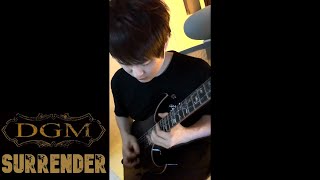 DGM (Simone Mularoni) - Surrender / Guitar Solo Cover