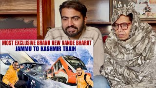 Brand New First Jammu Kashmir Vande Bharat with Upgraded Features | Most Exclusive Train Reaction