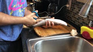 HOW TO CLEAN FISH (BRANZINO)