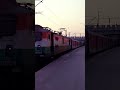 src tricolor wap 7 pulls smvt bangalore howrah duronto express