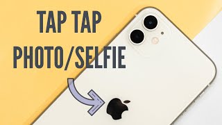 Take a Photo/Selfie with BACK TAP on iPhone || A Simple Siri Shortcut (iOS 14)