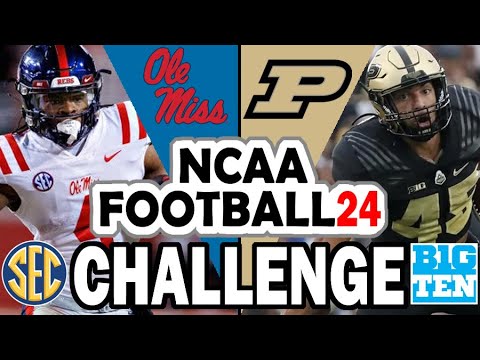 Ole Miss At Purdue - SEC Vs Big Ten Challenge (NCAA 24) - YouTube