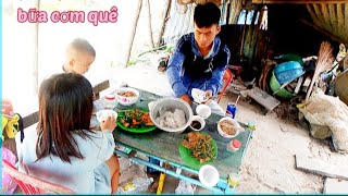 Bữa cơm quê mùng 3 tết, trở lại căn chòi giữa đồng ruộng bình yên