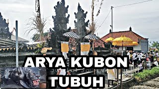 Sembahyang Ke kawitan Mrajan Arya kuthawaringin  Kubon Tubuh Dan Pura Dalem Tugu