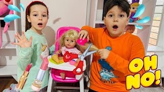 Eğitici Eğlenceli Video!ADA TALHA BEBEK BAKIYOR/Eğitici Eğlenceli Video@elifsinemtv ​⁠​⁠@Barbie