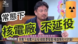 立委洪申翰：核電廠不延役！ 2025非核？賴清德：核能機組緊急使用？核電廠除役時程不變？民進黨能源政策？20230529（公共電視－有話好說）