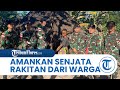 Satgas Pamtas Indonesia Timor Leste Amankan Senjata Api Rakitan Warga Haumeni, TTU, NTT