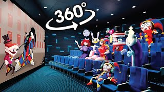The Amazing Digital Circus 360° - CINEMA HALL | Pomni react to TADC meme | VR/360° Experience