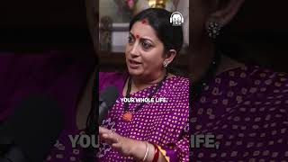 @SmritiIrani Opens Up On Becoming A Politician #shorts