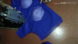 Princess cut padded blouse cutting and stitching /padded blouse cutting and stitching