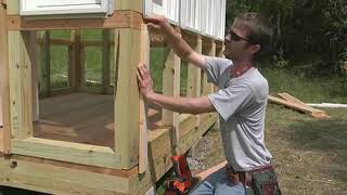 How to Build a Shed: Windows, Doors and Furring Strips