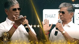 "Vijay DOSA சுட்டு கொடுப்பாரு" - Thalapathy's Father SAC's Ultimate Fun Speech | Wonder Women Awards