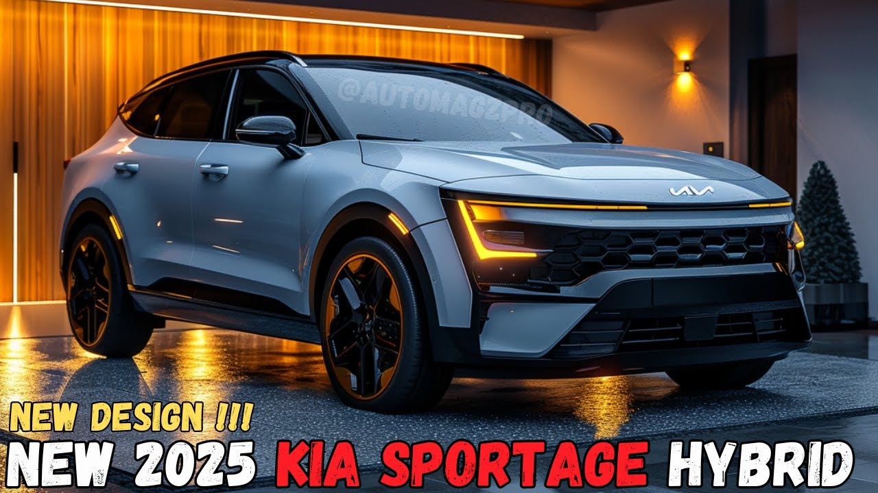 Exclusive Look : 2025 Kia Sportage Hybrid Revealed: Must - Watch! - YouTube