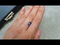 unheated light blue radiant cut sapphire 2.53 ct sri lanka 5677