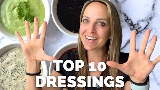Top 10 Oil-Free Salad Dressings!