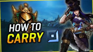 *NO BS*  how to carry in Gold as ADC by Saber