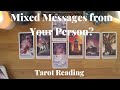 Why is Your Person Sending You Mixed Messages 🤔 Or Being Hot/Cold ?🔮(Timeless Tarot Reading)