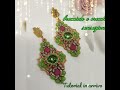 tutorial in arrivo beebeecraft beading beadwork earrings bracelet