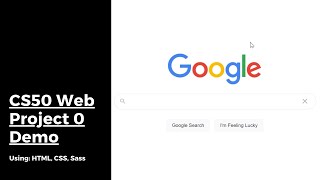 CS50 Web Development Project 0 | Search Demo