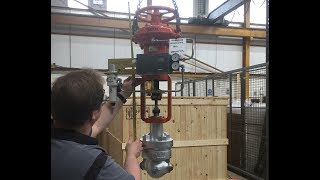 Copes Vulcan Globe Valve build, at SPX in Newbury England